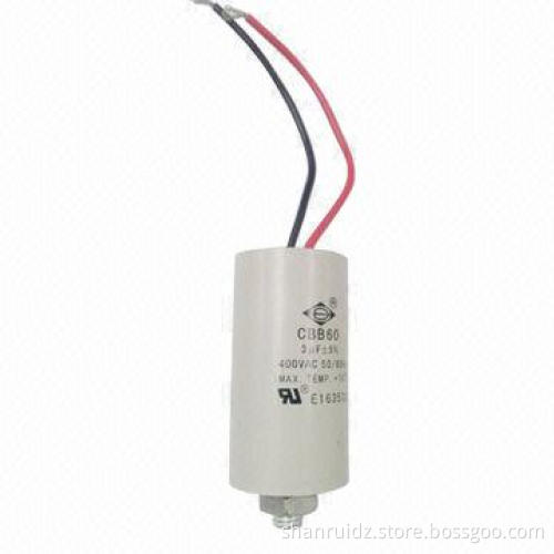 Metallized Polypropylene Film Generator Capacitor with Rated Voltage of 250 to 500V AC